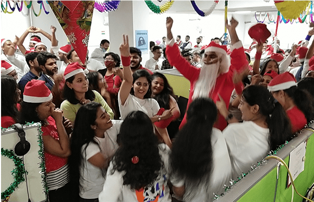 Christmas Celebration at Office