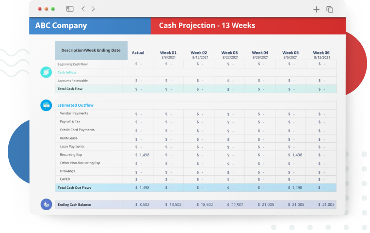 Cash Flow Projection